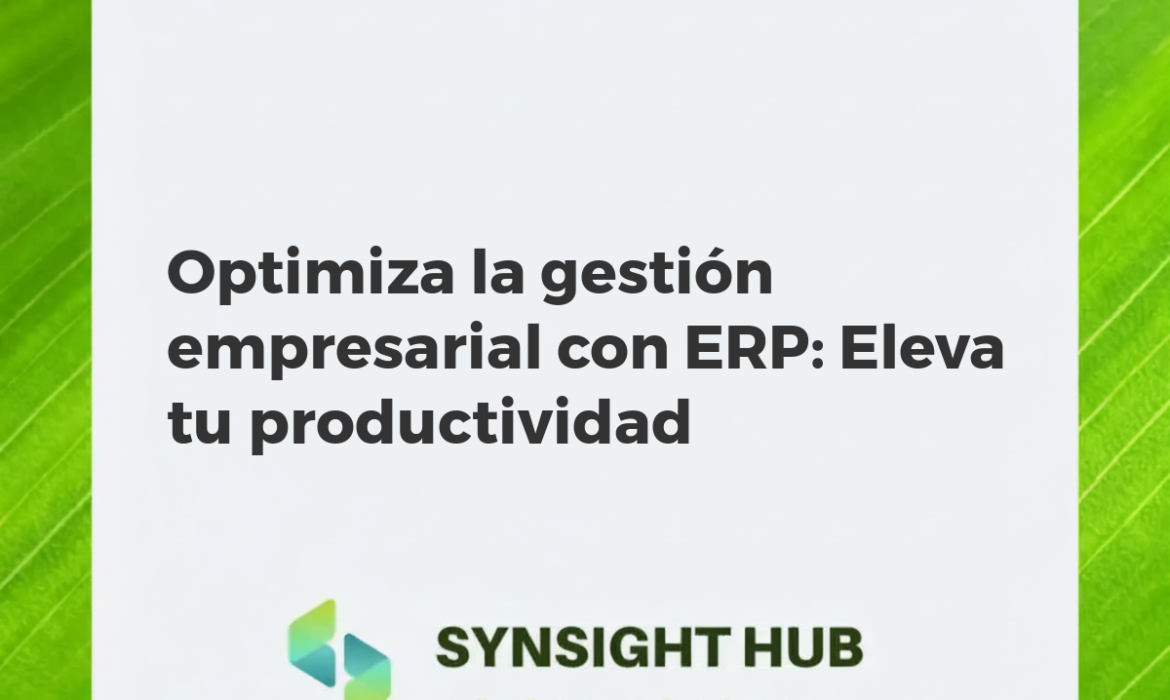 Representación visual de un dashboard ERP que unifica procesos empresariales, mostrando datos financieros, de ventas e inventario
