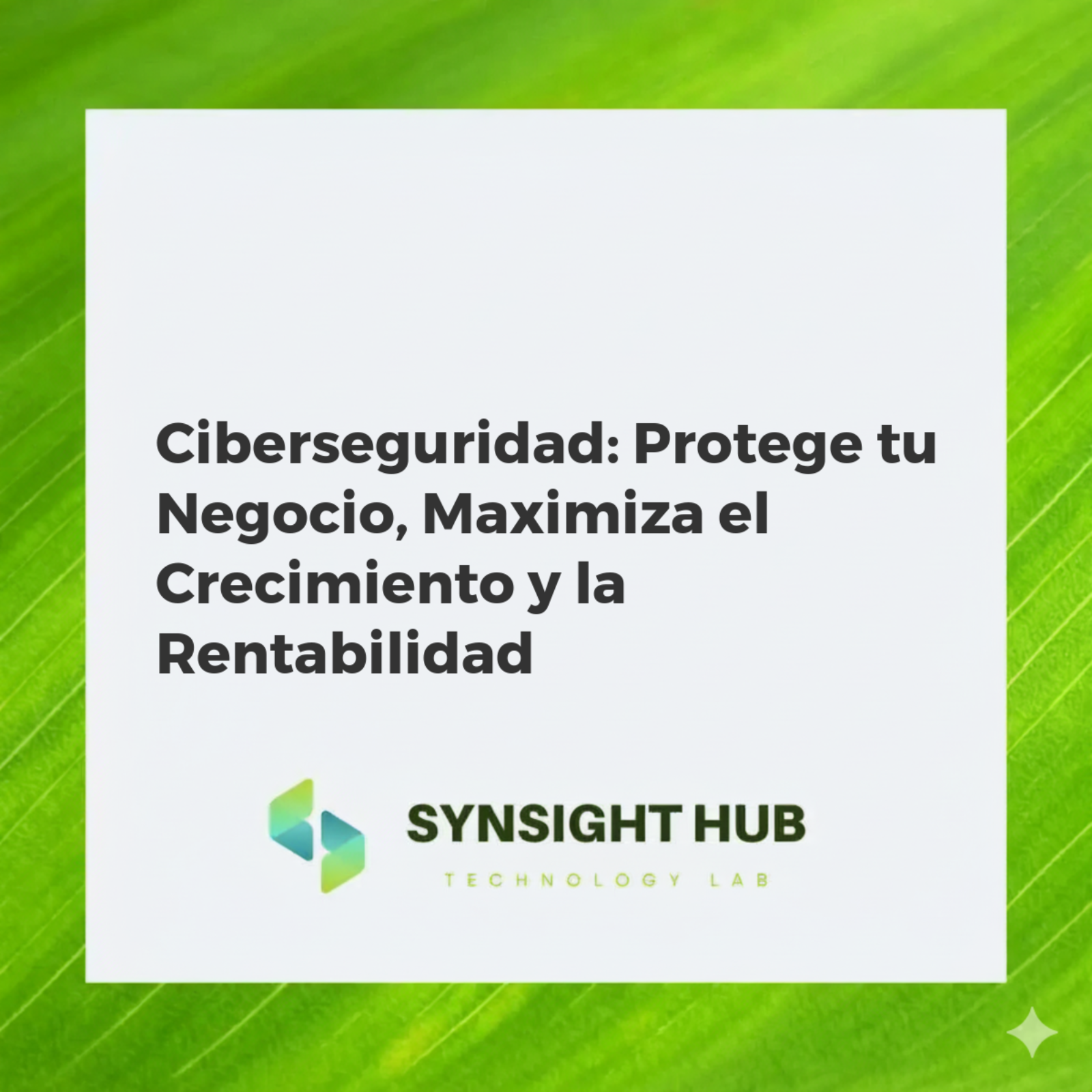 Escudo digital futurista protegiendo un edificio corporativo con flujos de datos seguros, simbolizando ciberseguridad y crecimiento empresarial.