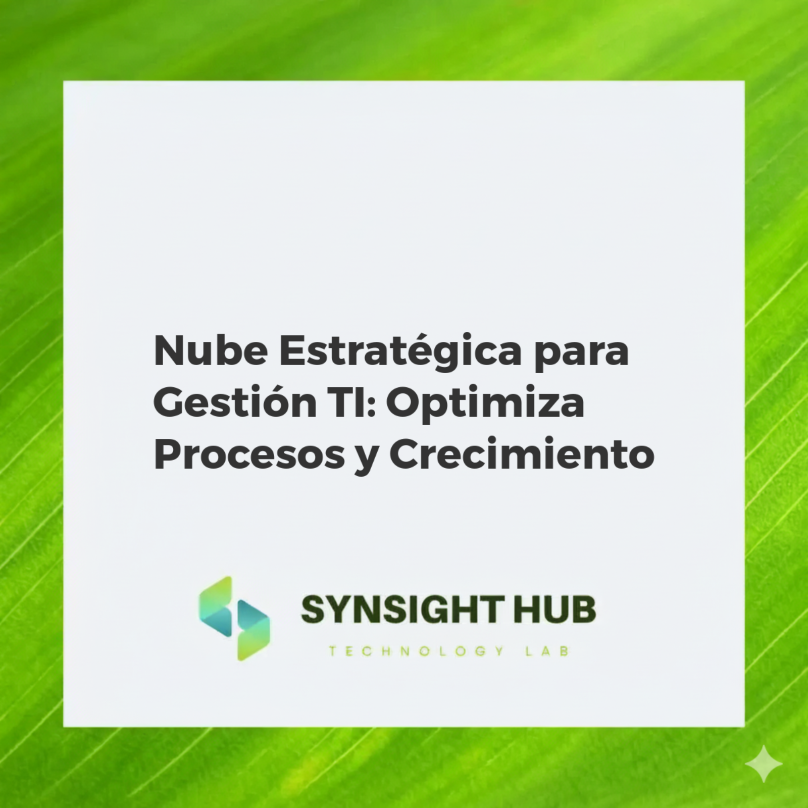 Centro de control TI estratégico en la nube con dashboards de datos, optimización de costes y crecimiento empresarial.