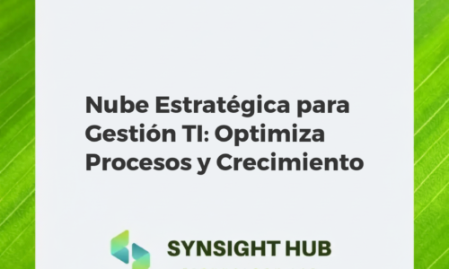 Nube Estratégica para Gestión TI: Optimiza Procesos y Crecimiento