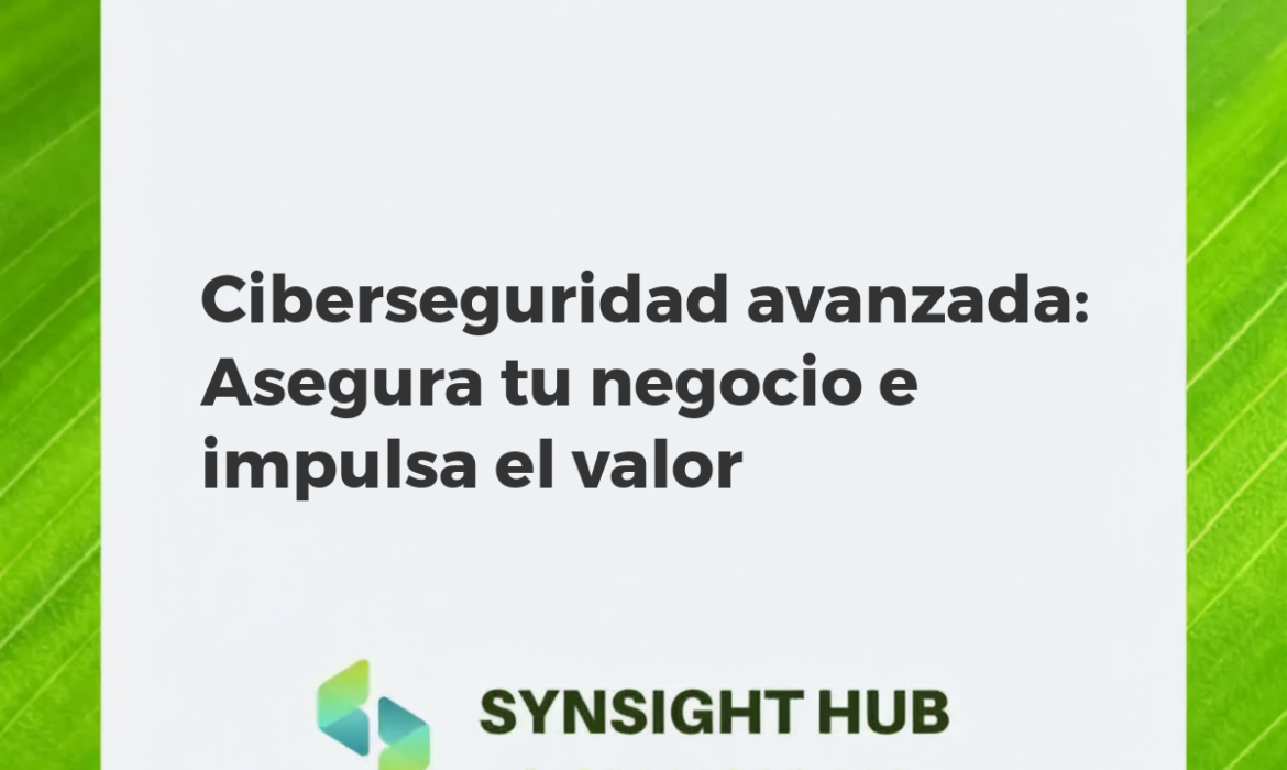 Escudo digital protegiendo un edificio corporativo, representando ciberseguridad avanzada y crecimiento empresarial