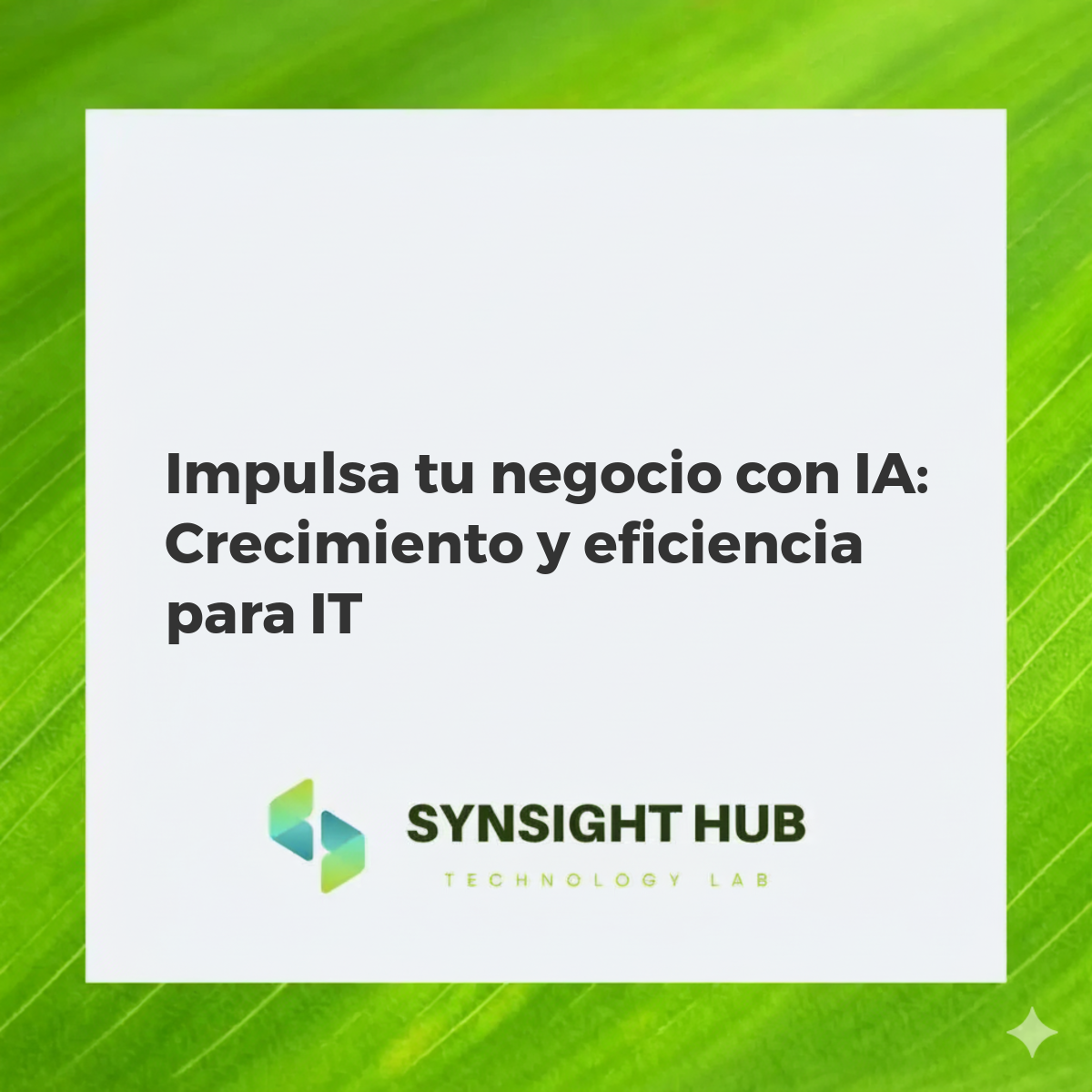 IA transformando operaciones de IT, mostrando crecimiento empresarial y optimización de infraestructura.