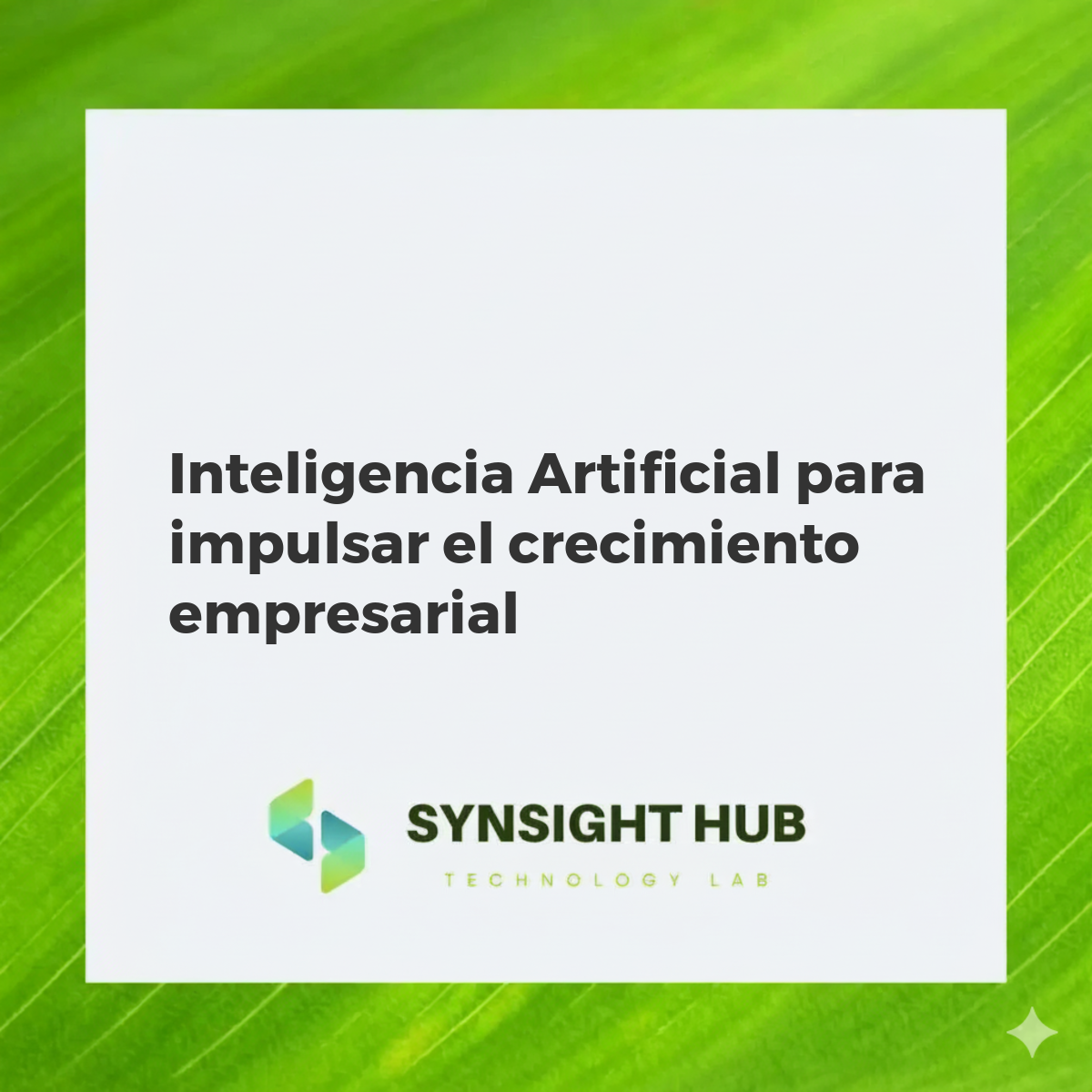 Representación de la Inteligencia Artificial transformando procesos y generando crecimiento en un entorno empresarial B2B